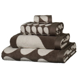 Orla Kiely Stem Jacquard Towels Grey